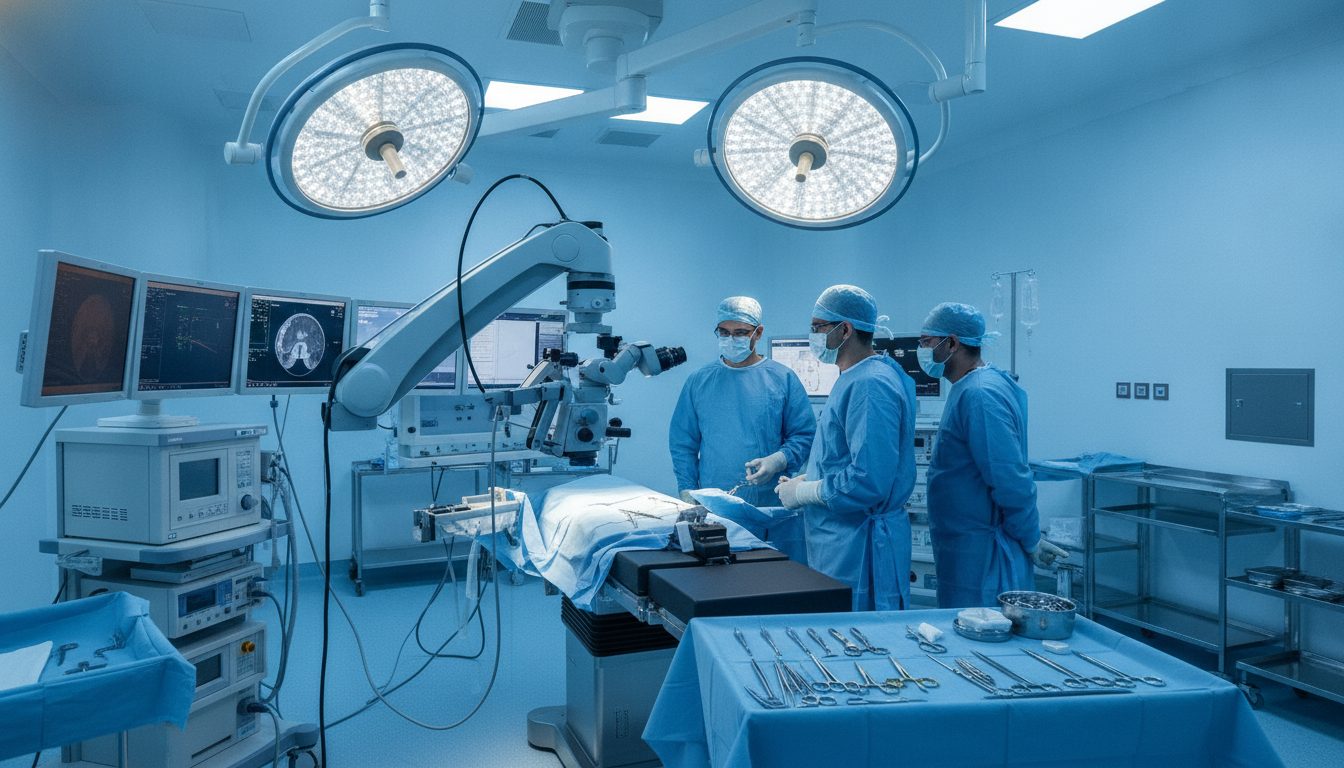 Neurosurgical OR / equipment