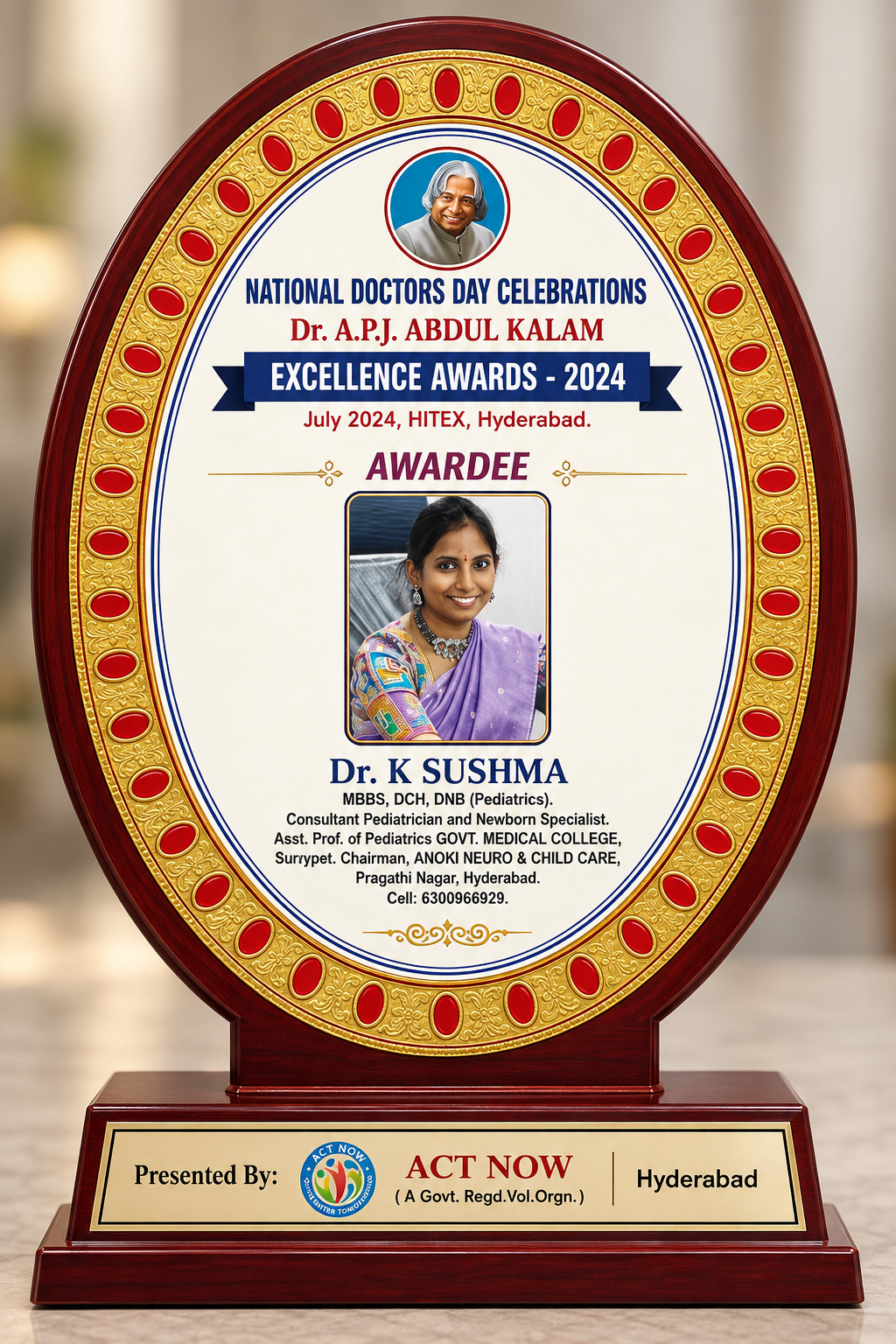 Dr. A.P.J. Abdul Kalam Excellence Award